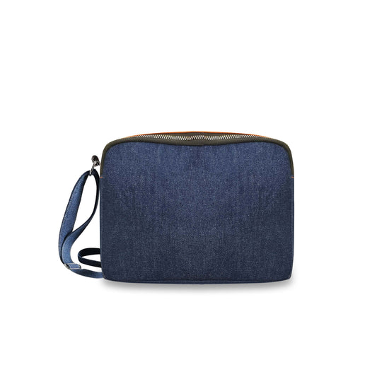 Frayed Denim Sling Bag