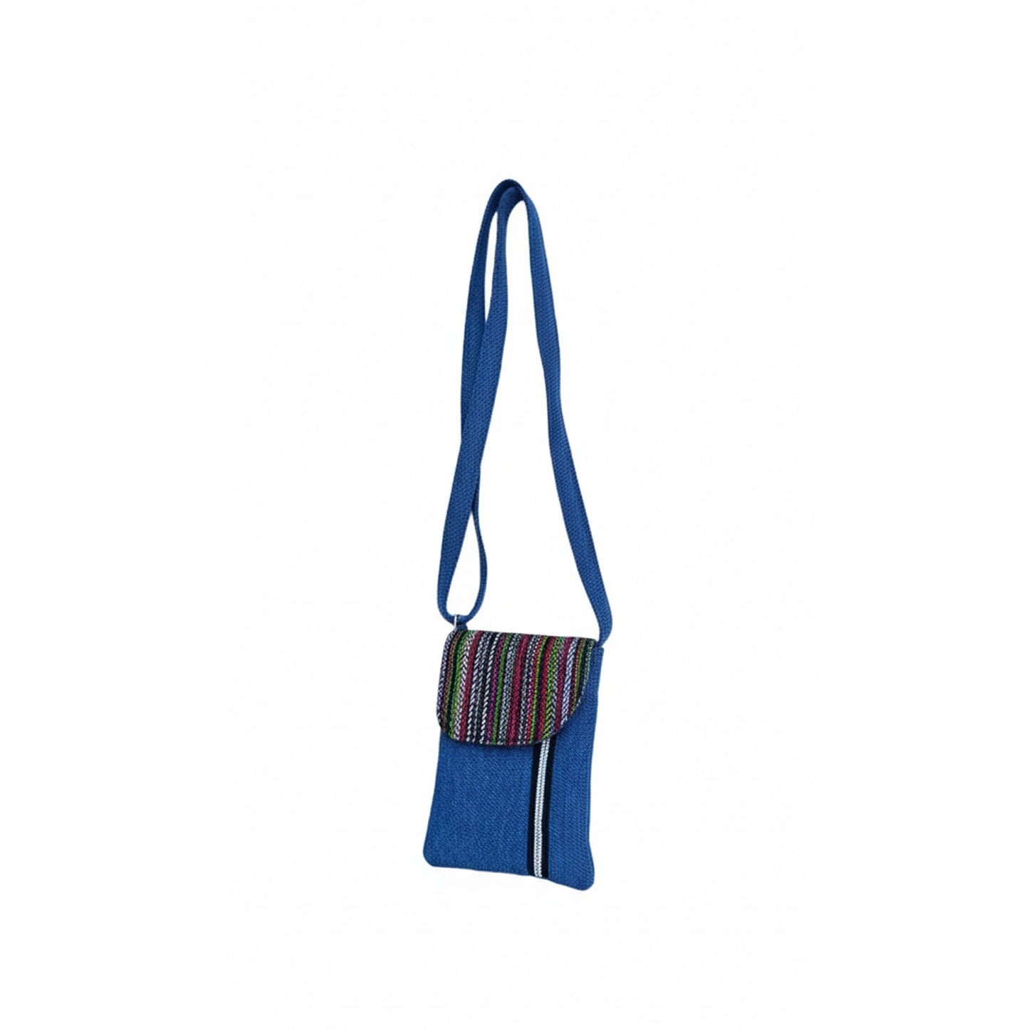 Jute Denim Fusion Mobile Sling