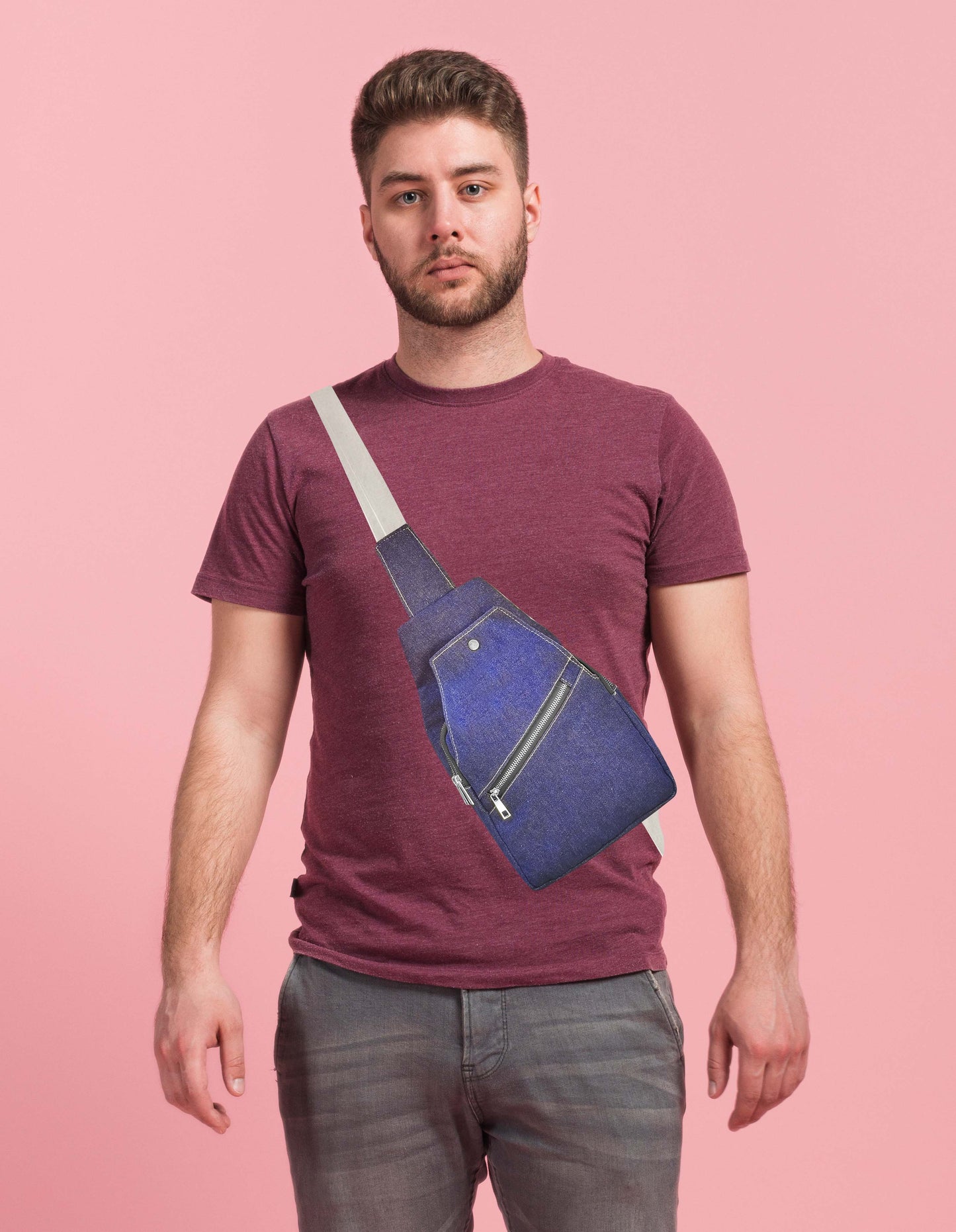 Crossbody Sling Bag cum Backpack