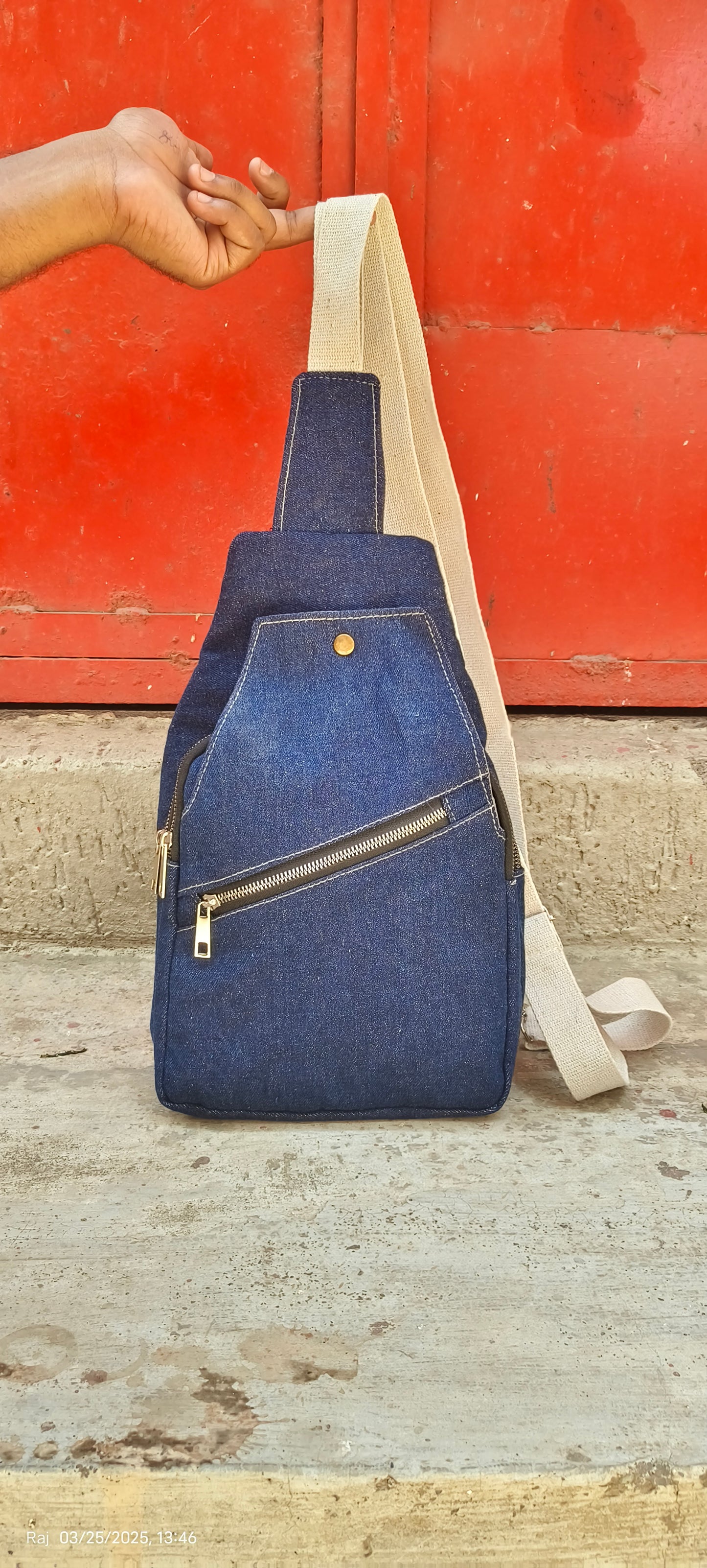 Crossbody Sling Bag cum Backpack
