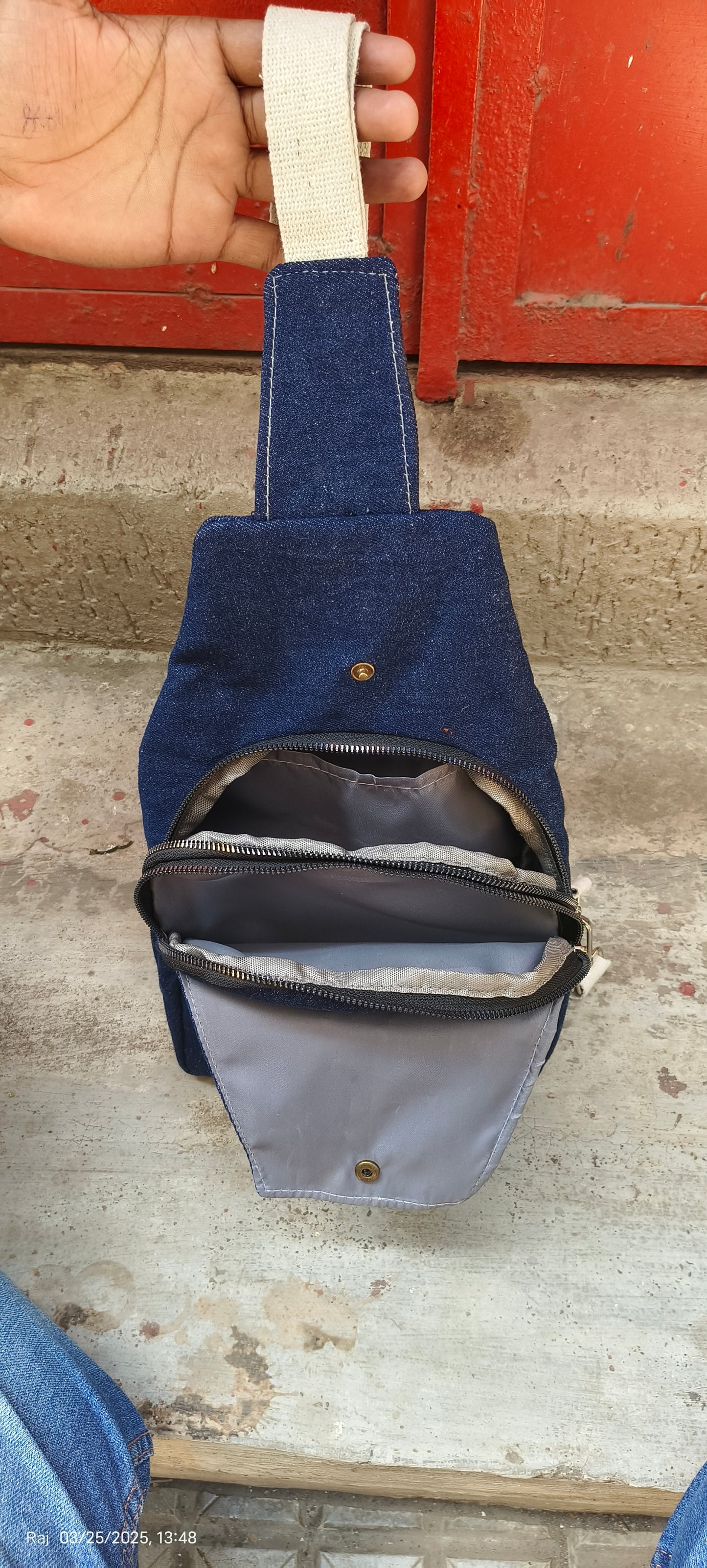 Crossbody Sling Bag cum Backpack