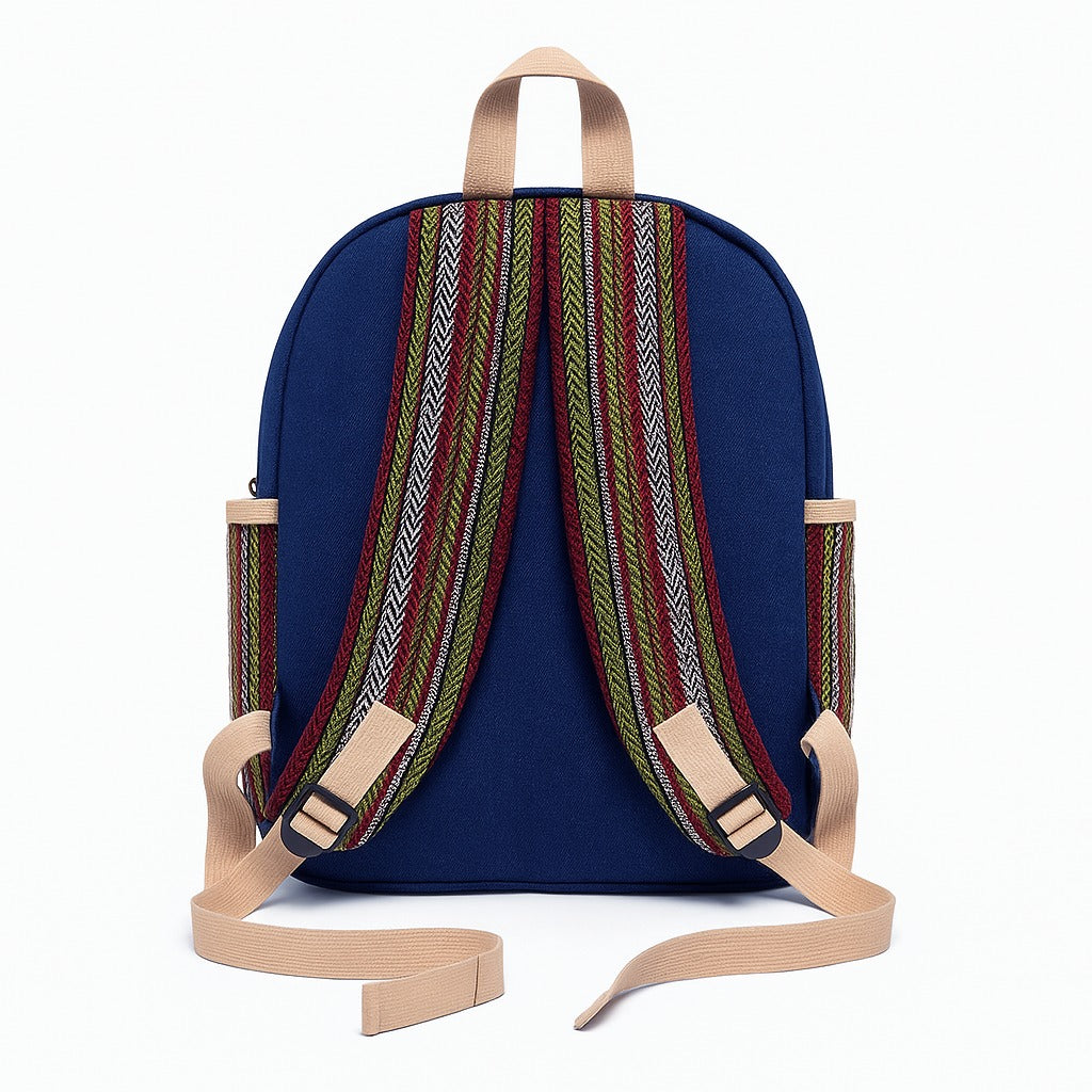 Jute Denim Backpack Medium