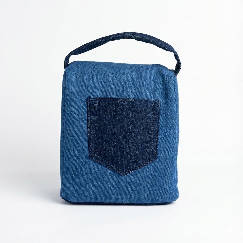 Denim Denish Lunch Bag