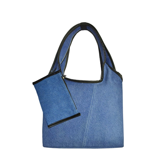 Denim Dash Tote Bag