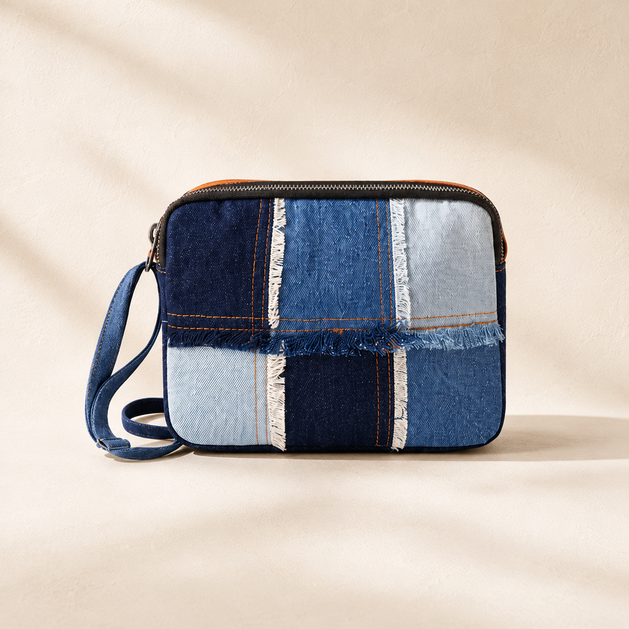 Frayed Denim Sling Bag – "So Pretty!