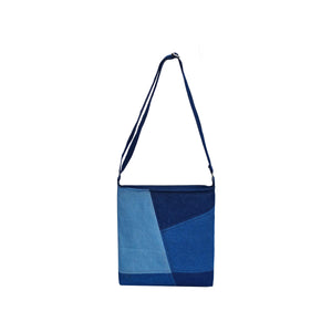 Three Shades Denim Tote Bag