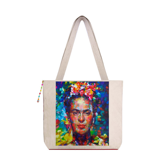 Frida Kahlo Canvas Tote Bag