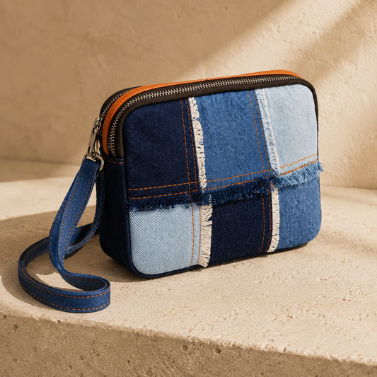 Frayed Denim Sling Bag – "So Pretty!