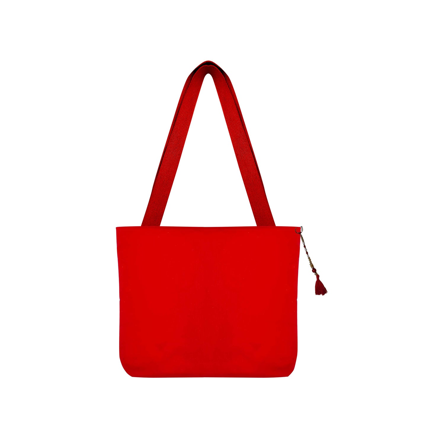 Dance Foot Ghungroo Canvas Bag Off White