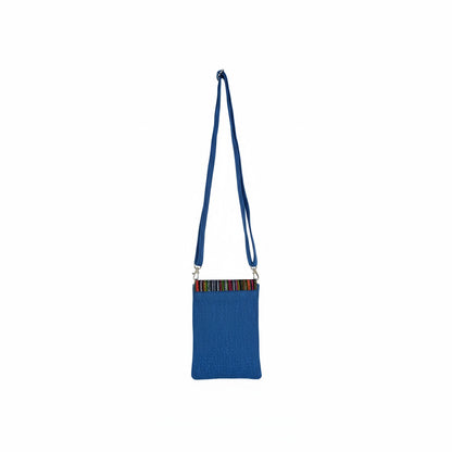 Jute Denim Fusion Mobile Sling