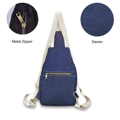 Crossbody Sling Bag cum Backpack