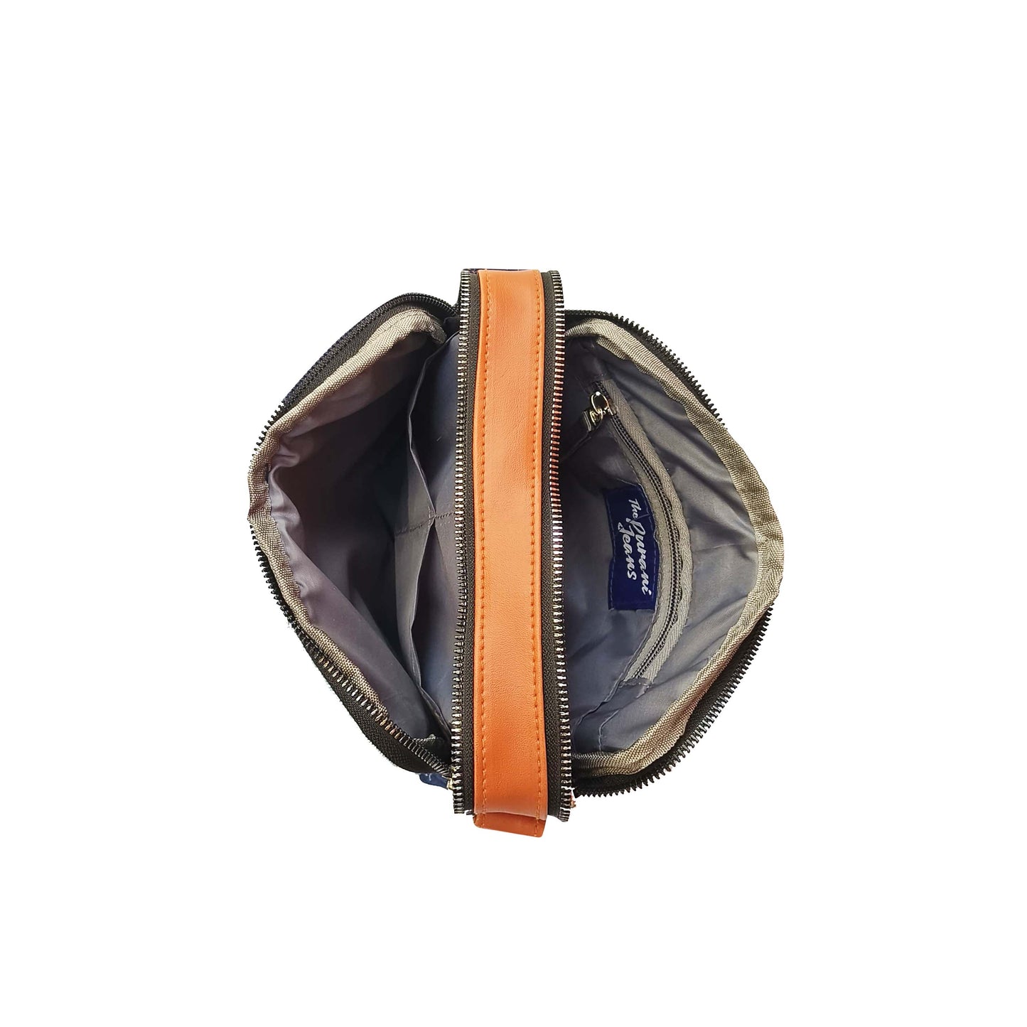 Frayed Denim Sling Bag