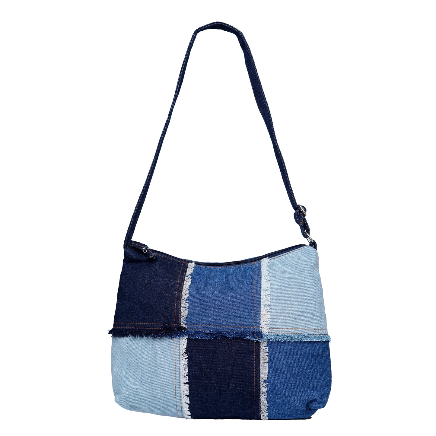 Square Denim Tote Bag