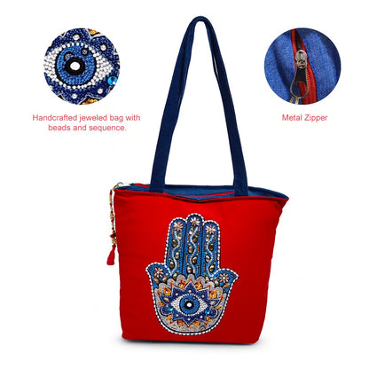 Evil Eye Shield Tote Bag