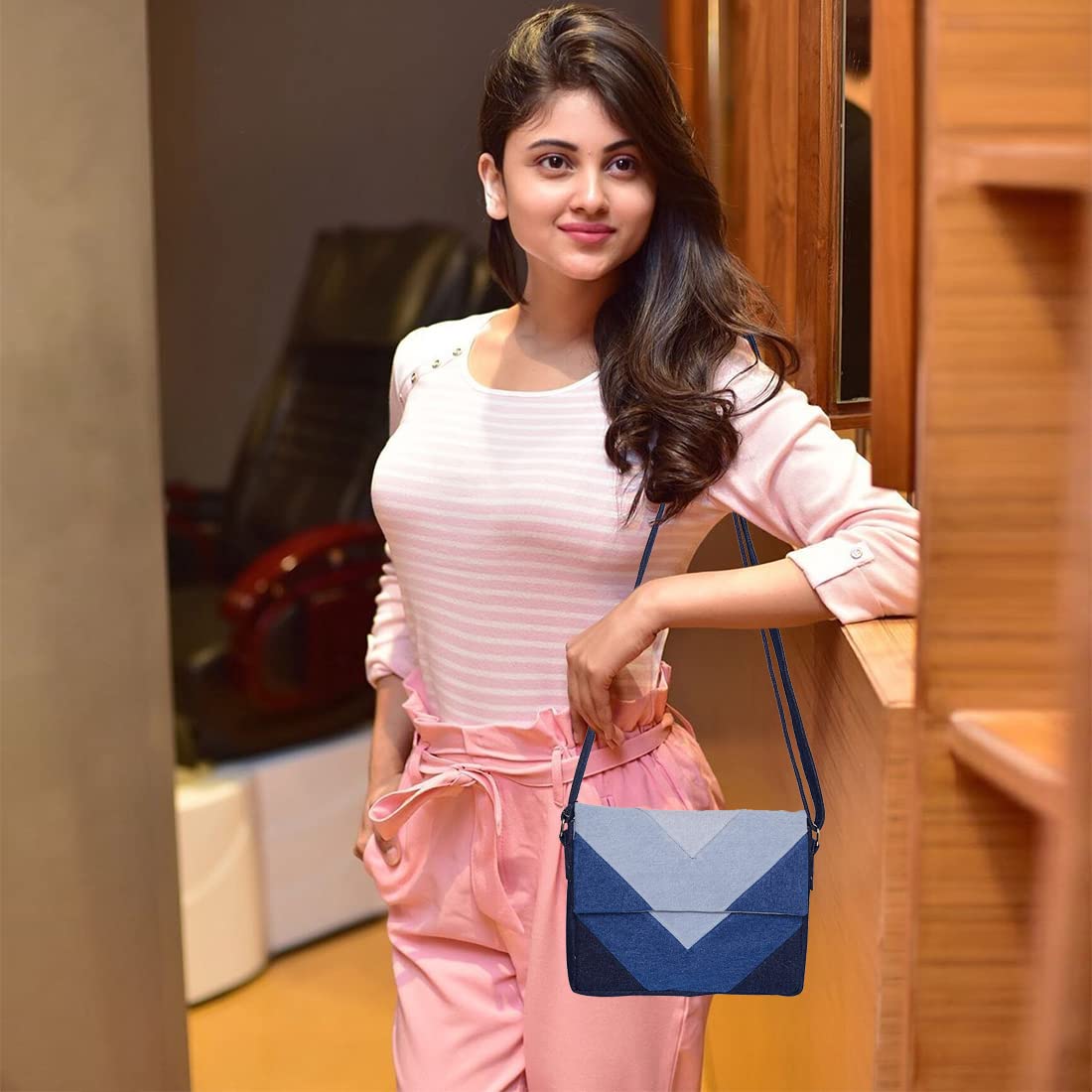 Purani Jeans Crossbody Bag