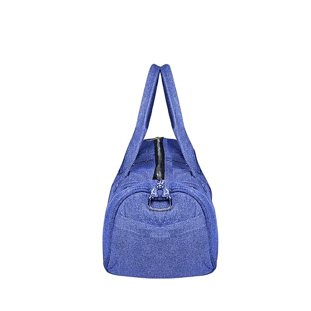 Signature Denim Tote Bag Trendy & Durable Handbag with Zipper Closure