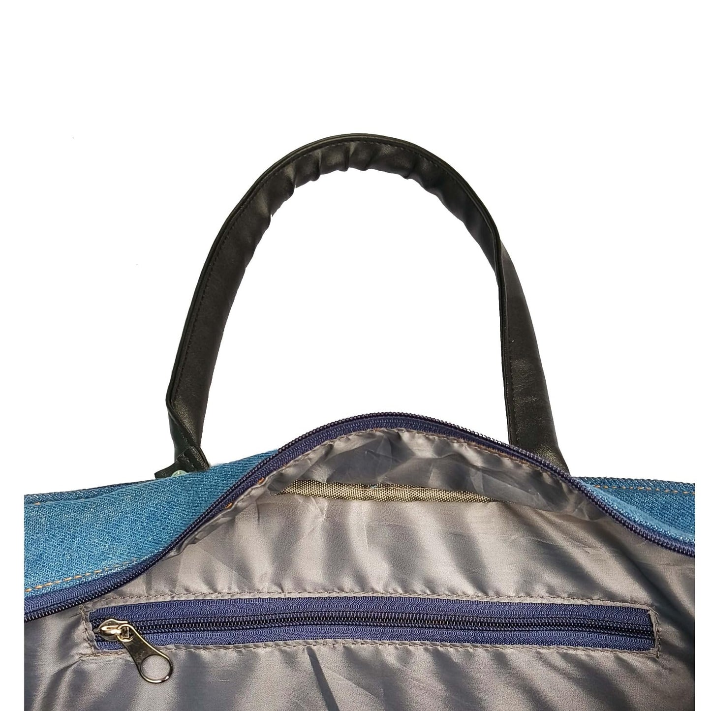 The Purani Jeans Office to Casual Denim bag for girls & women. Stylish, Trendy, Sturdy, Spacious Stylish Denim Tote Bag