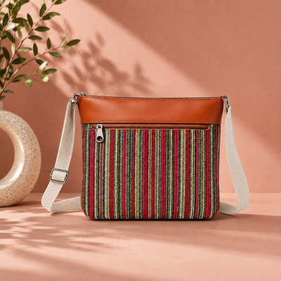 Jute Denim Shoulder Bag – "So Pretty!