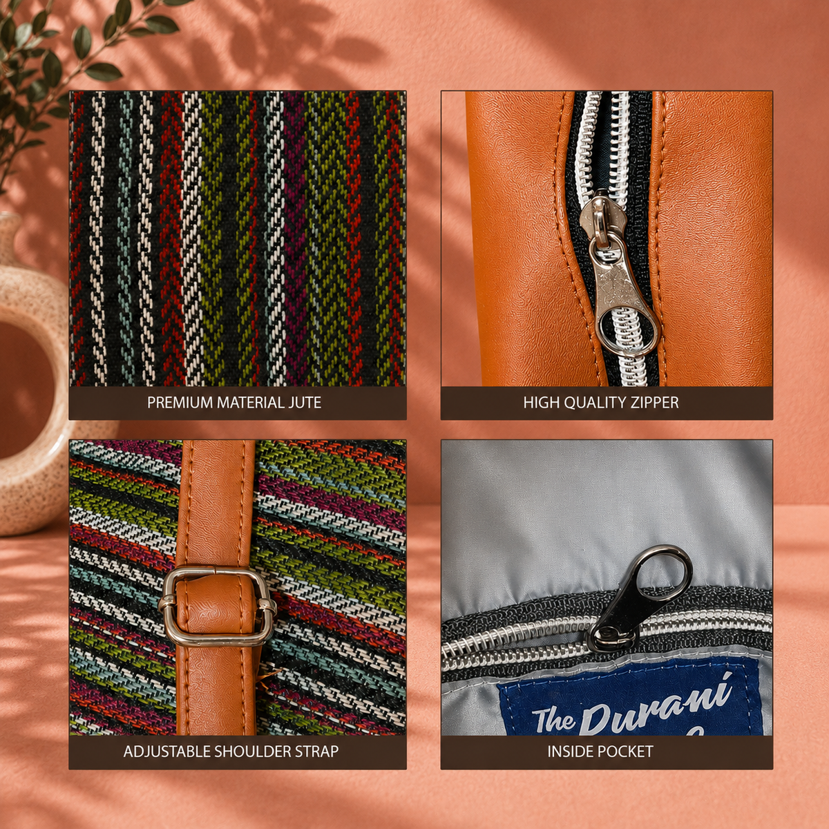 Jute Bucket Bag– "So Pretty!