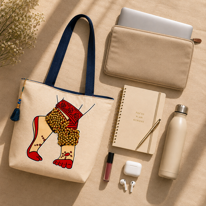 Madhuri Dixit Favourite Ghungroos Tote Bag – "So Pretty!