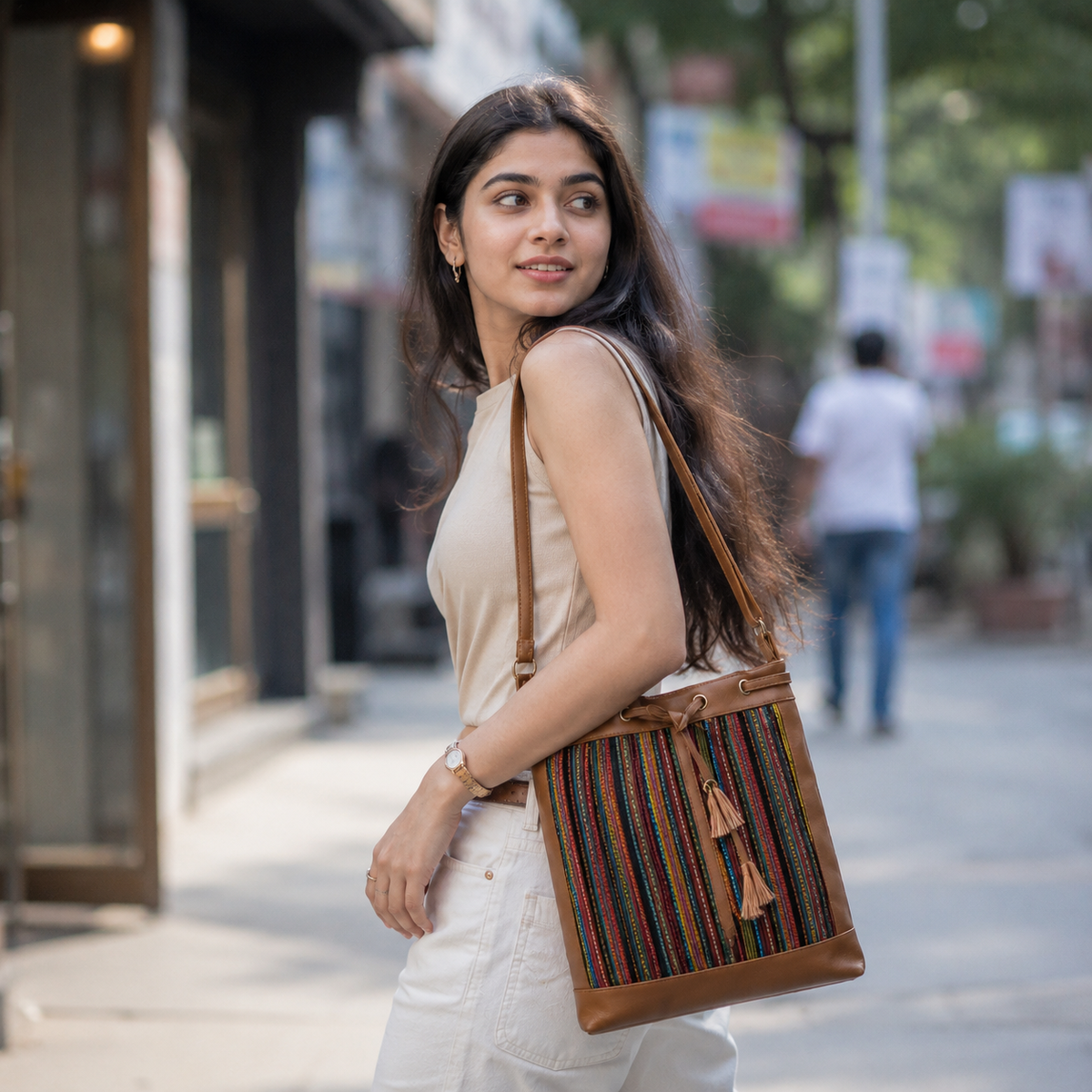 Jute Bucket Bag– "So Pretty!