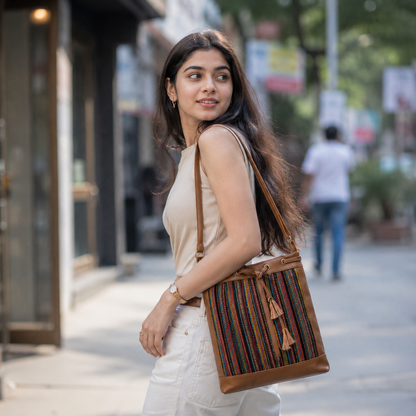 Jute Bucket Bag– "So Pretty!