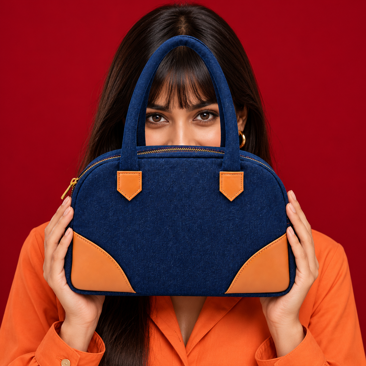 Urban Core Denim Hand Bag