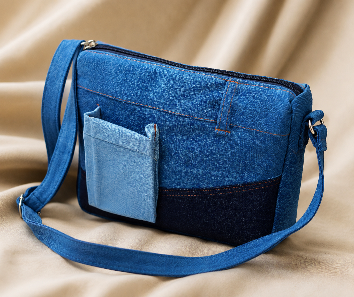 Denim Unisex Three Shades Sling