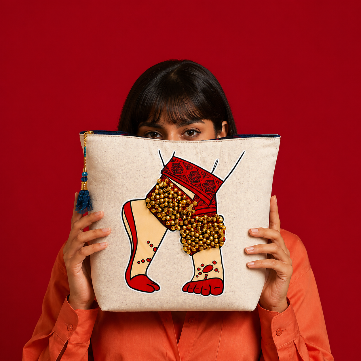 Madhuri Dixit Favourite Ghungroos Tote Bag – "So Pretty!