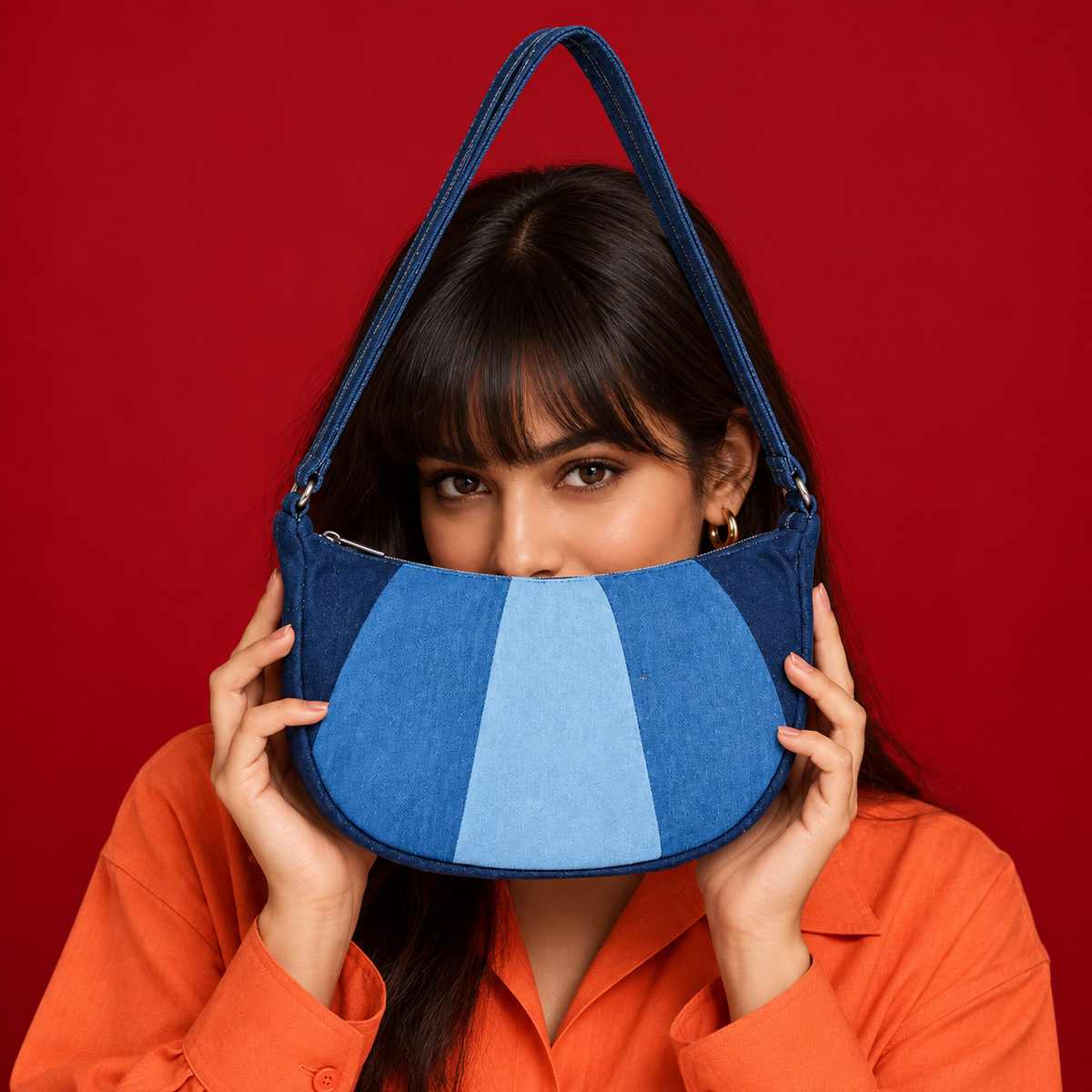 Denim Dunga Handbag