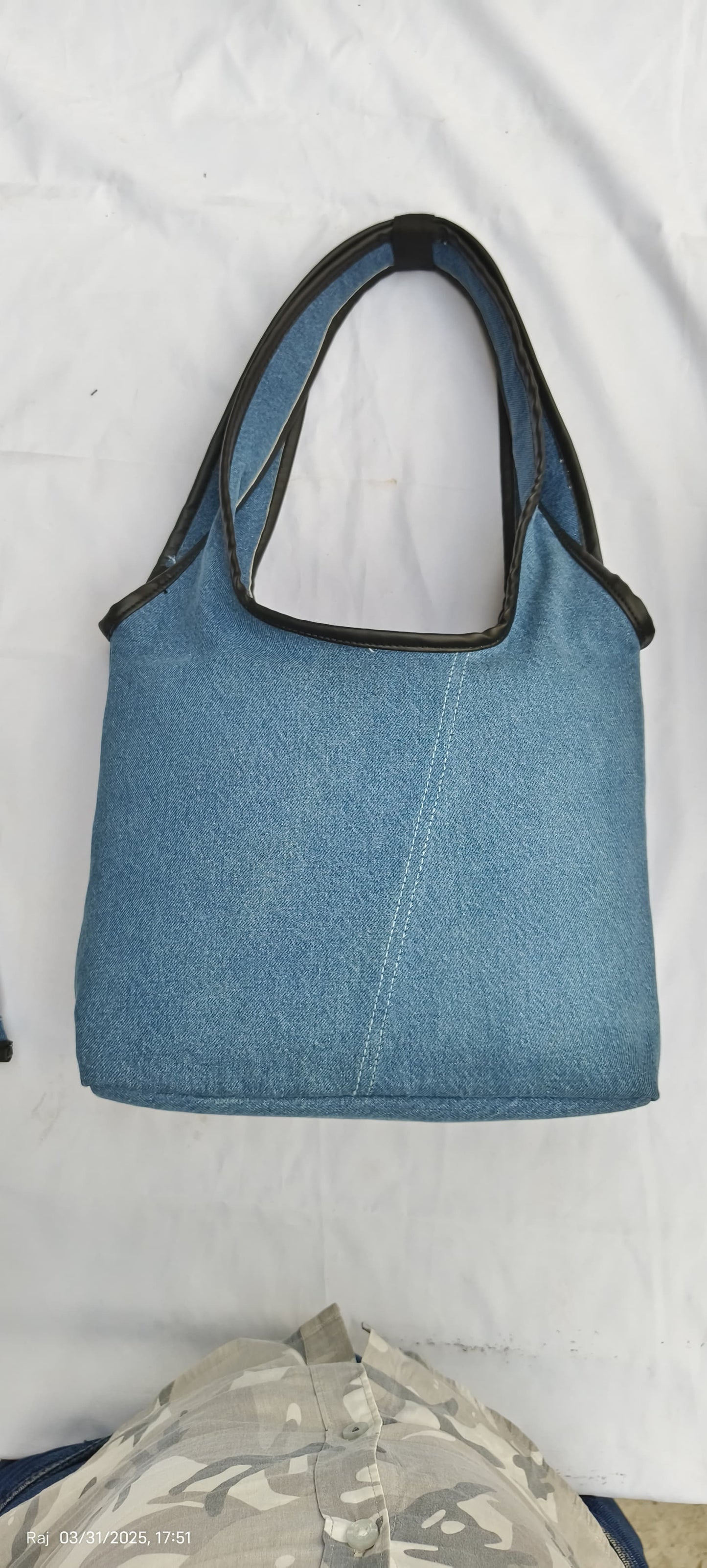 Denim Dash Tote Bag
