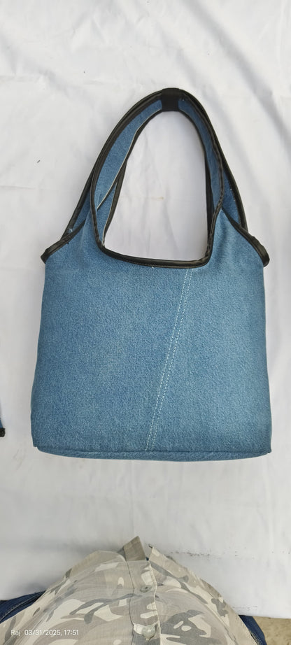 Denim Dash Tote Bag