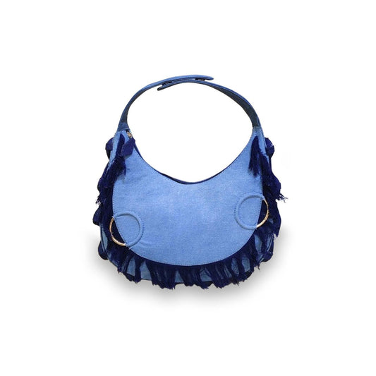 Denim Moon Purse