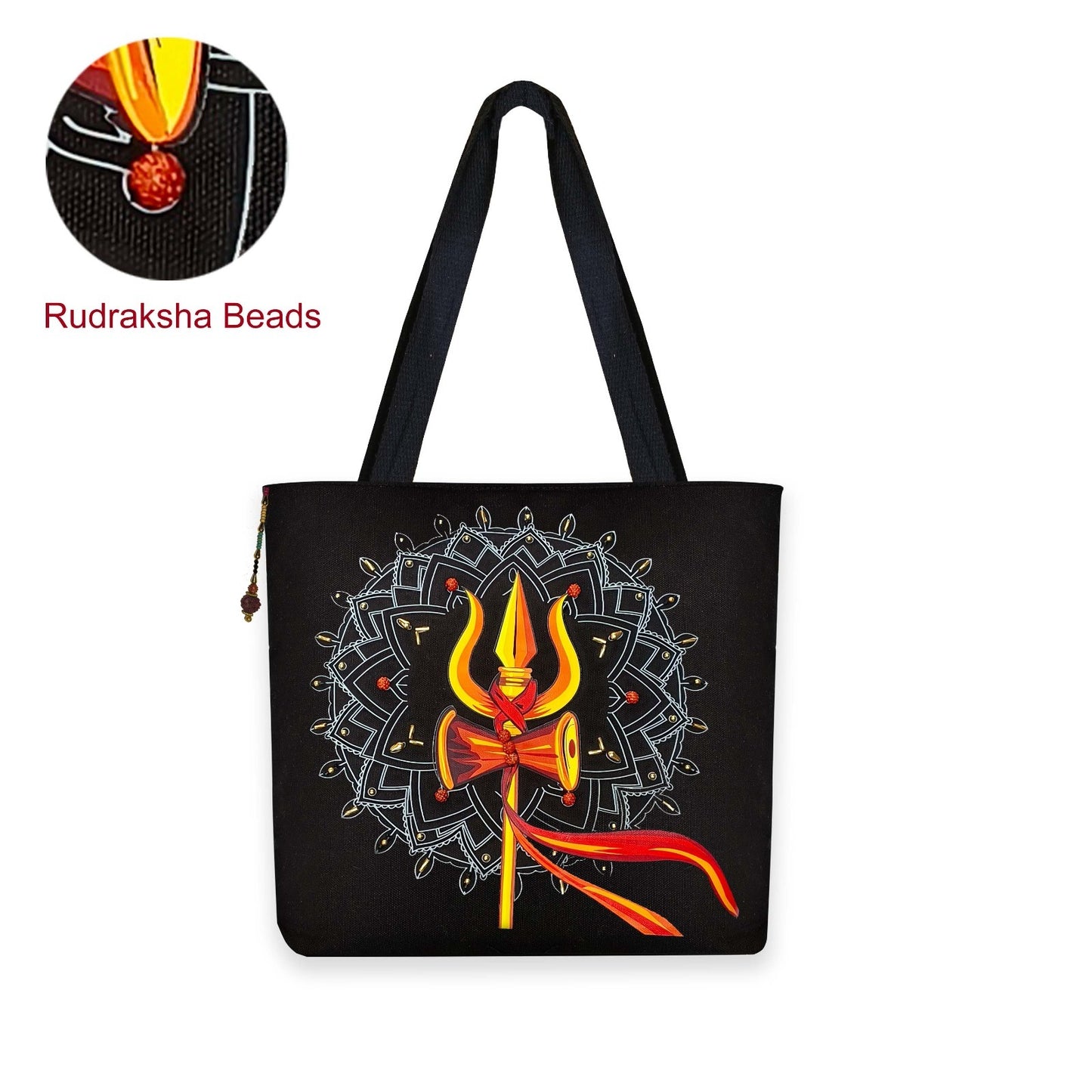 Shiv Shakti Canvas Tote Bag
