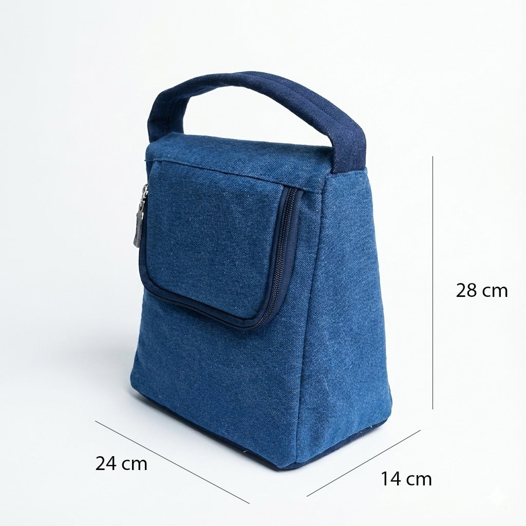 Denim Denish Lunch Bag