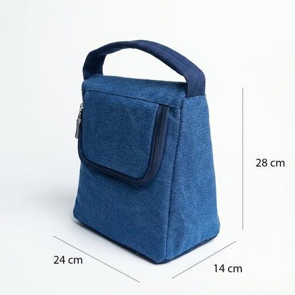 Denim Denish Lunch Bag