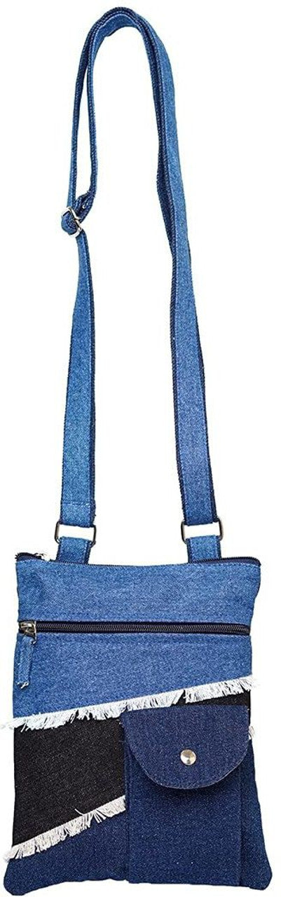 Denim Rugged Sling Bag