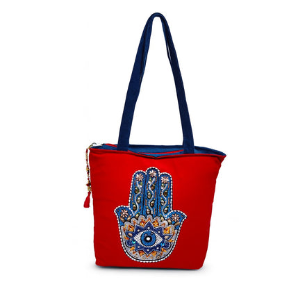 Evil Eye Shield Tote Bag