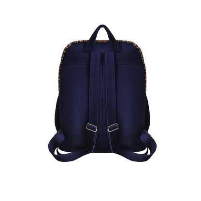 Jute Denim Laptop Backpack