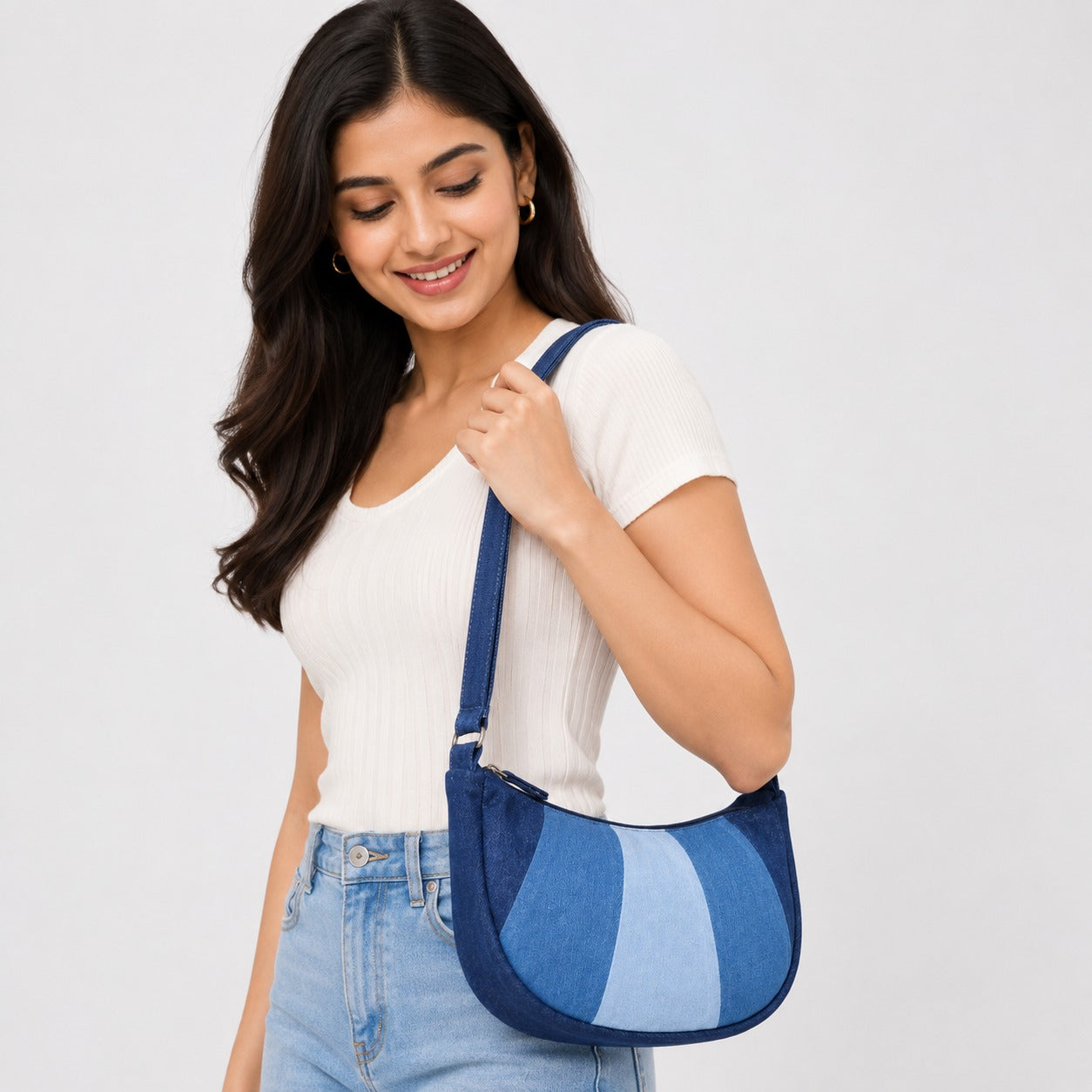 Denim Dunga Handbag
